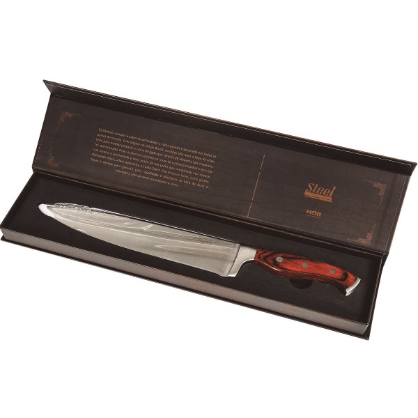Encontraproduto.com.br - Tabua de Corte LISA polietileno Preta 33x25 com faca do chef