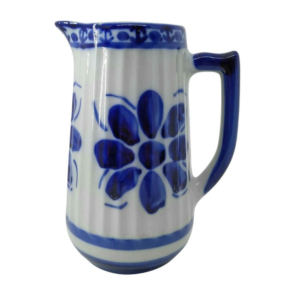 Encontraproduto.com.br - Jarra ou Leiteira 1.3L de Porcelana Pintada à Mão Colonial