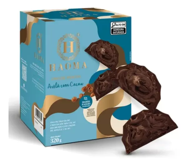 Encontraproduto.com.br - Ovo de Páscoa Avelã com Cacau 300g