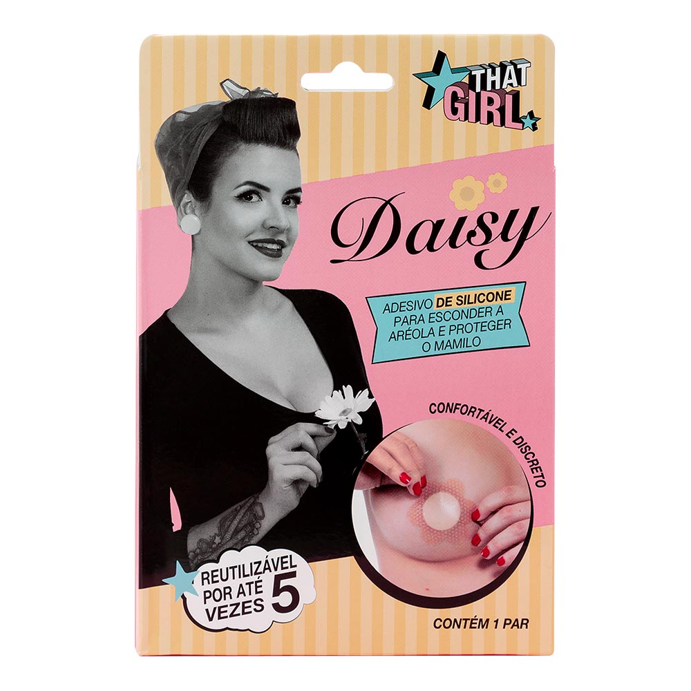 Encontraproduto.com.br - Adesivo Para Seios That Girl Daisy 1 Par