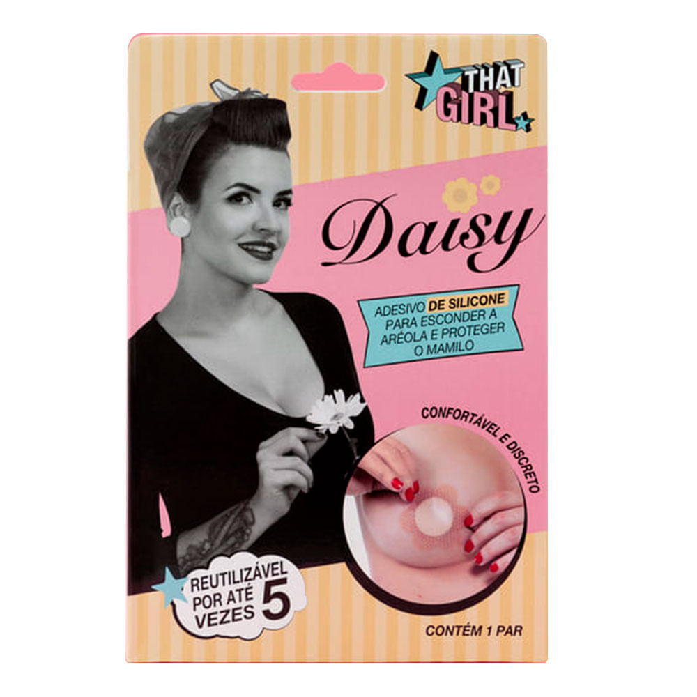 Encontraproduto.com.br - Adesivo Para Seios That Girl Daisy 1 Par