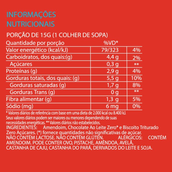 Encontraproduto.com.br - Pasta de Amendoim com Cookies de Chocolate Naked Nuts 450g