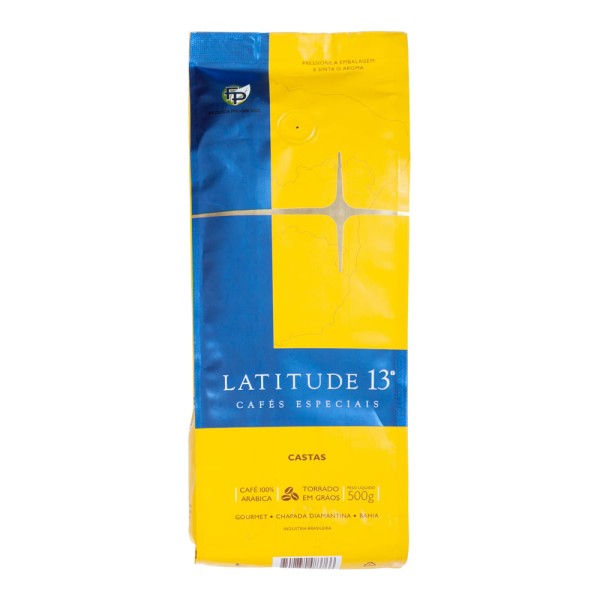 Encontraproduto.com.br - Café Latitude 13 Castas Torrado Em Grãos 500g