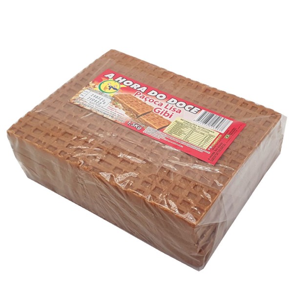 Encontraproduto.com.br - Paçoca Lisa Gibi 1,5Kg - A Hora do Doce