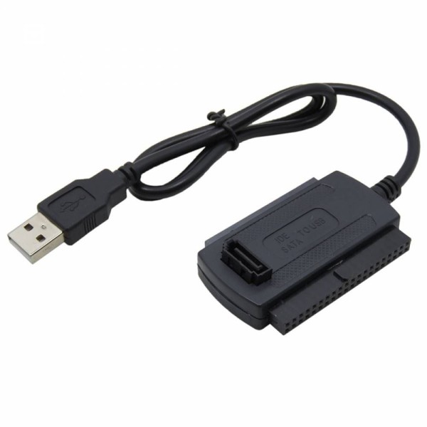 Conversor Usb Para Sata E Ide Ad7 Sem Fonte