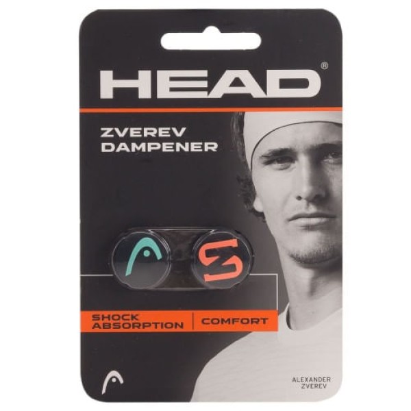 Antivibrador Head Zverev Dampner Unissex - Verdeágua/Vermelho