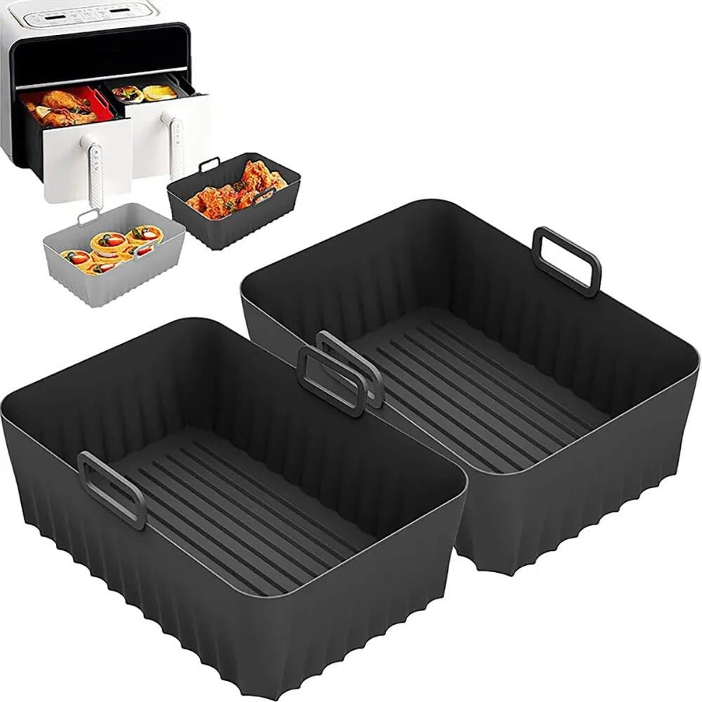 Forros de Silicone Reutilizáveis para Air Fryer e Forno
