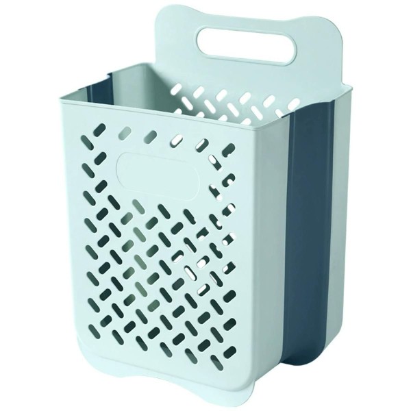 Encontraproduto.com.br - Cesta de Roupa Suja de Plástico Montada na Parede
