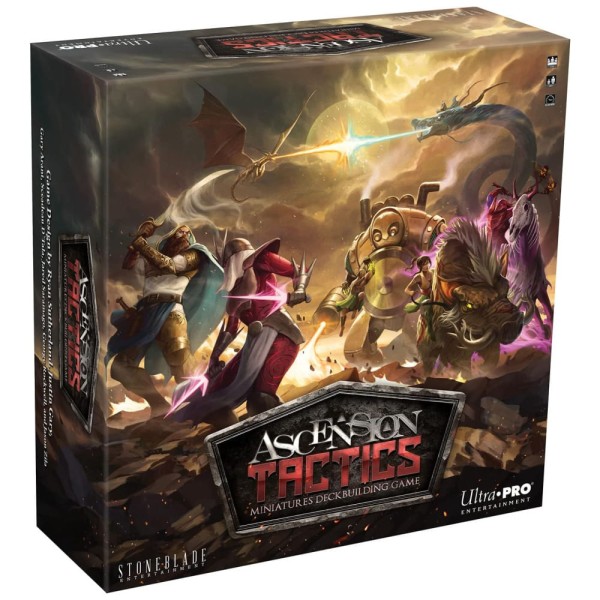 Encontraproduto.com.br - Ascension Tactics Jogo de Construção de Deck em Miniatura para 1 a 4 Jogadores, a Partir de 10 Anos, Ultra Pro