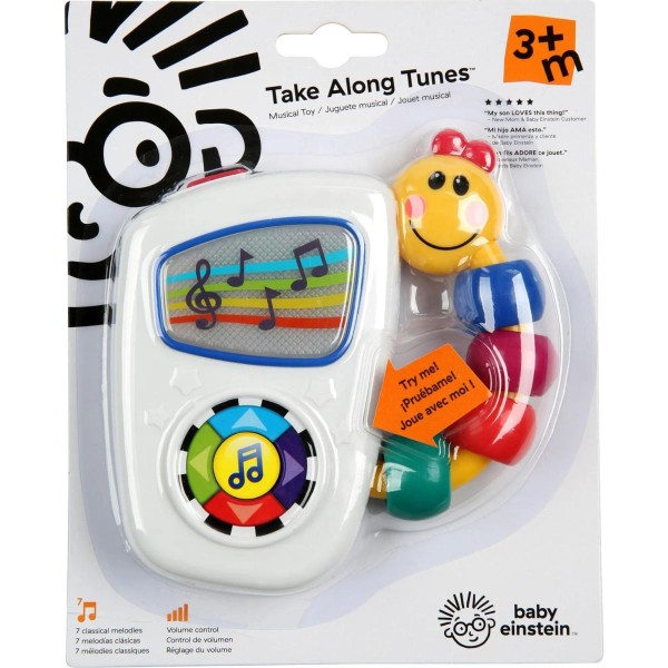 BRINQUEDO MUSICAL TAKE ALONG TUNES - 3M+ - BABY EINSTEIN