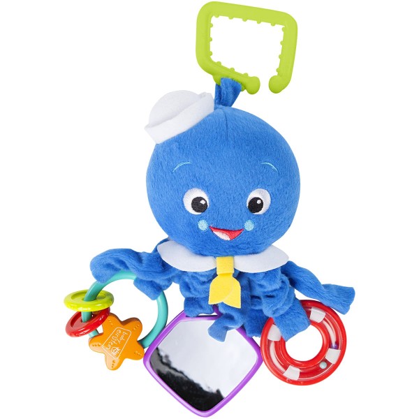 Encontraproduto.com.br - CHOCALHO DE PENDURAR ACTIVITY ARMS OCTOPUS - BABY EINSTEIN