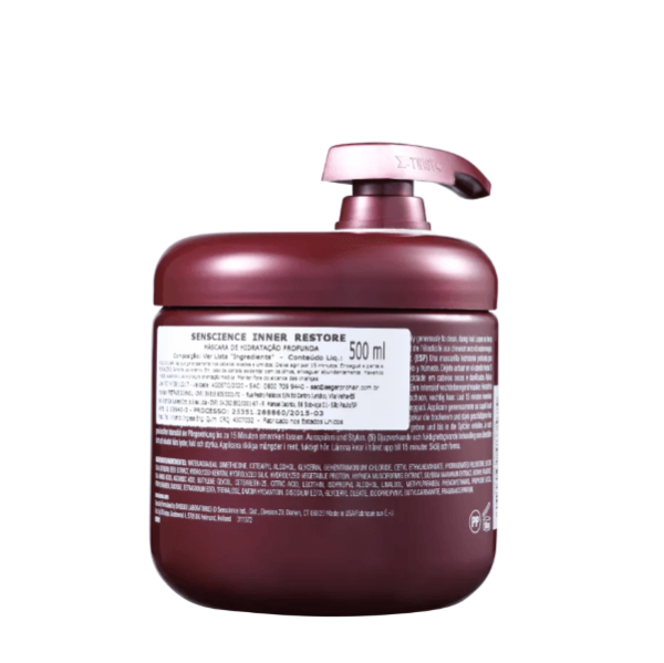 Encontraproduto.com.br - Senscience Inner Restore Moisturizing - Máscara de Hidratação 500ml
