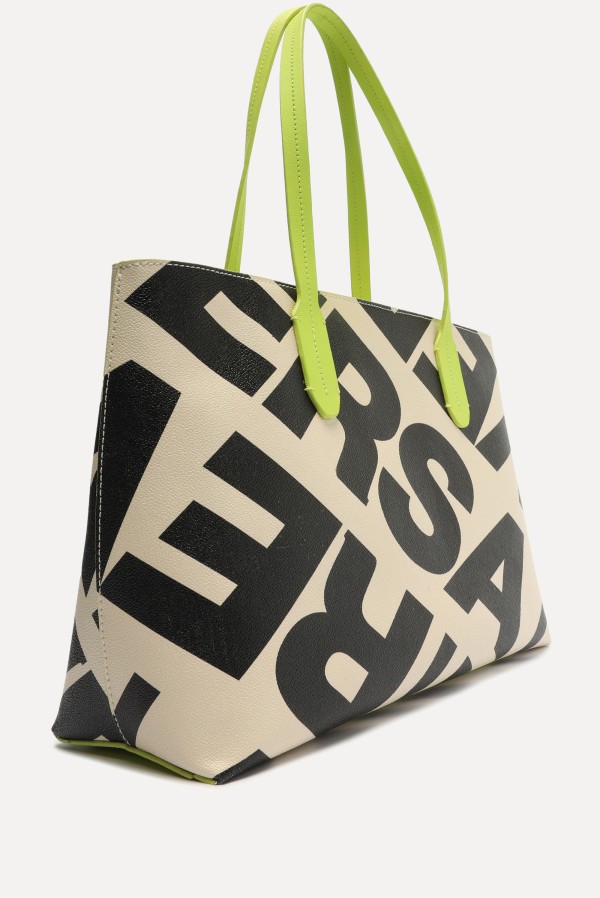 Encontraproduto.com.br - Bolsa Grande Fem Tote Neon