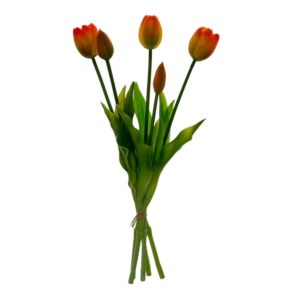Arranjo Floral Noritex Com Vaso 5x15x33.50cm 456-55383 Vermelho