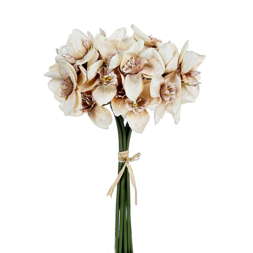 Arranjo floral Noritex 33x33 420-5910075 Branco