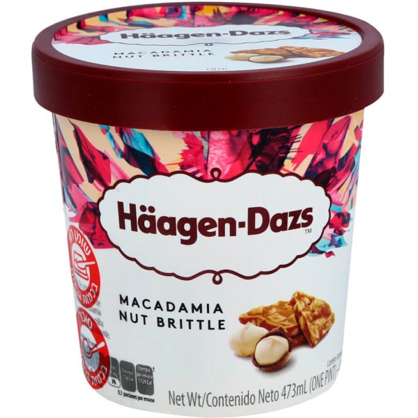 Encontraproduto.com.br - Sorvete HAAGEN DAZS Macadâmia 473ml
