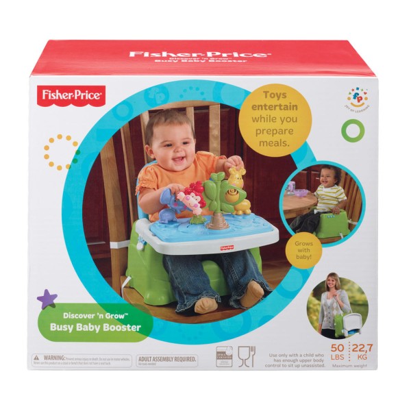 Encontraproduto.com.br - Cadeira para Alimentação e Assento Portátil  W9432 Fisher Price