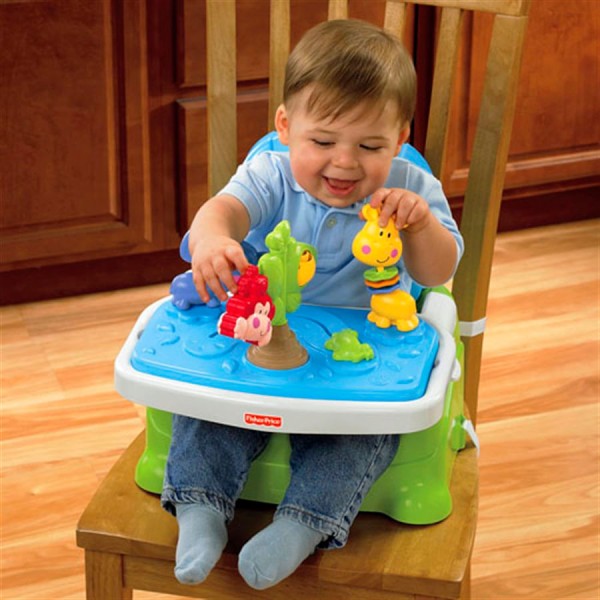 Encontraproduto.com.br - Cadeira para Alimentação e Assento Portátil  W9432 Fisher Price