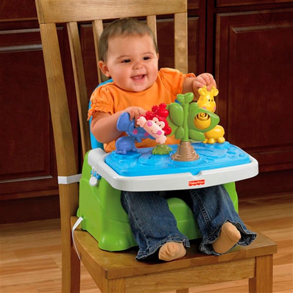 Encontraproduto.com.br - Cadeira para Alimentação e Assento Portátil  W9432 Fisher Price