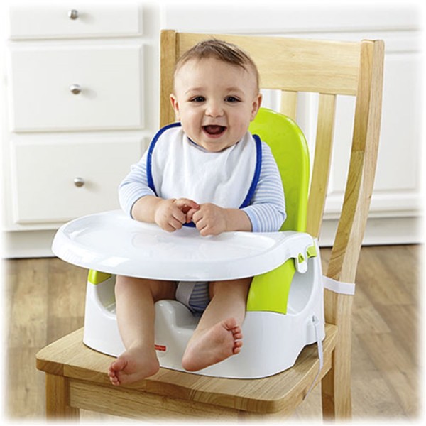 Encontraproduto.com.br - Cadeira de Alimentação e Assento Portátil Booster 2 em 1 BCD26 Fisher Price