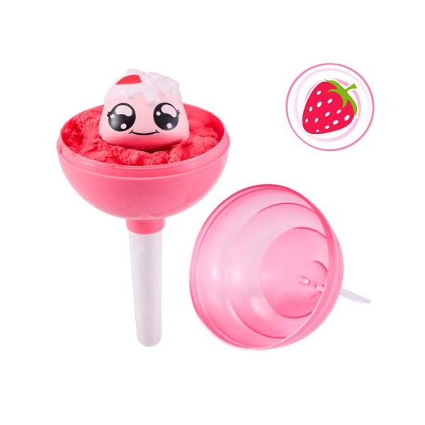 Encontraproduto.com.br - Cotton Candy Grande Morango - Fun Divirta-se