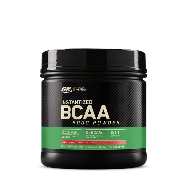 Encontraproduto.com.br - Bcaa 5000 em Pó 380g Optimum Nutrition