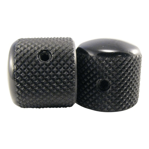 Encontraproduto.com.br - Knob Ernie Ball em Metal Preto Kit com 2