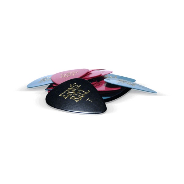 Palheta Ernie Ball Cores Sortidas com 24