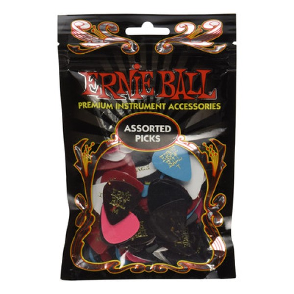 Encontraproduto.com.br - Palheta Ernie Ball Sortidas com 144