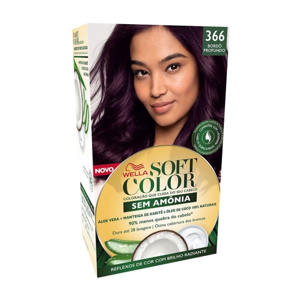 Encontraproduto.com.br - Tintura Softcolor 366 Bordeaux Profundo