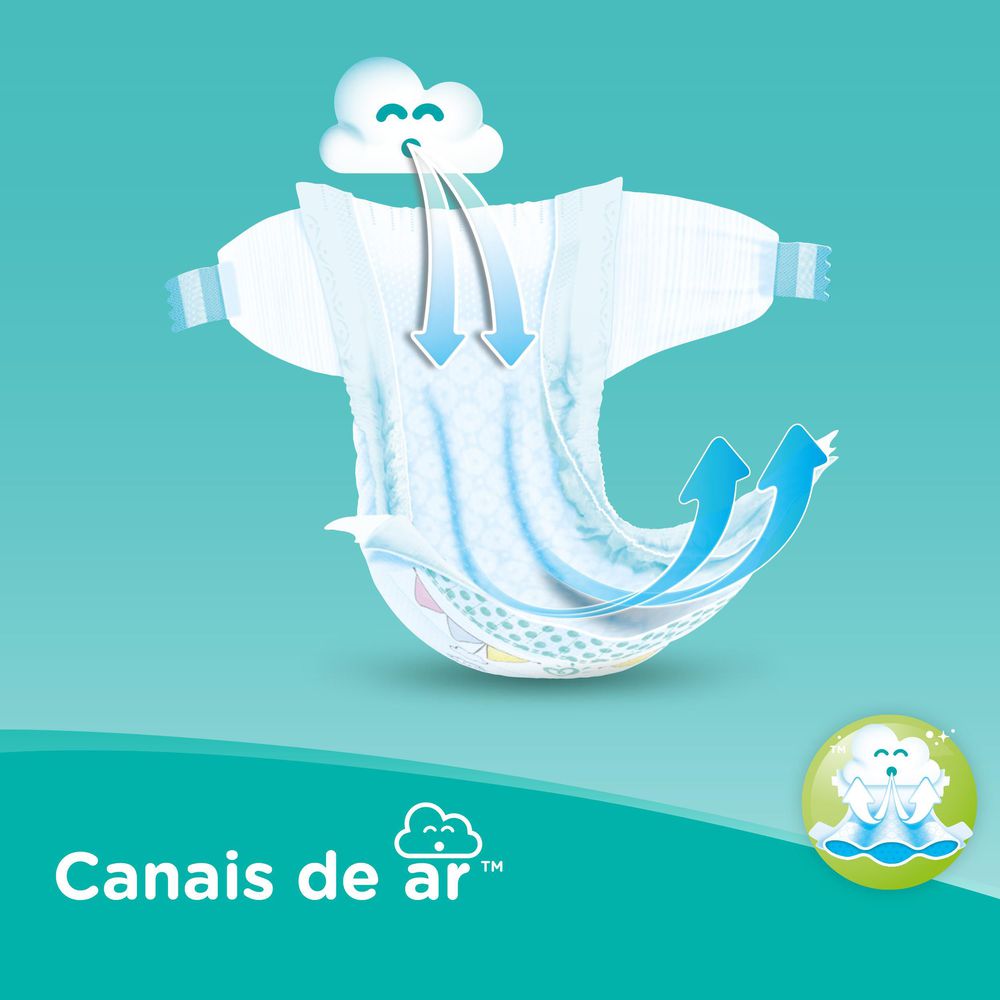 Encontraproduto.com.br - Fralda Pampers Confort Sec M 44 Unidades