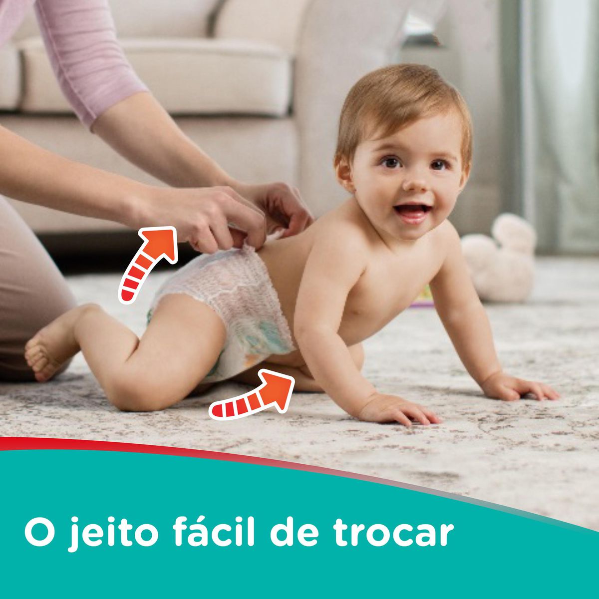 Encontraproduto.com.br - Fralda Pampers Pants Ajuste Total M 84 Unidades
