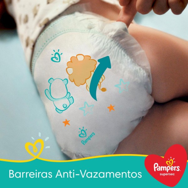 Encontraproduto.com.br - Fraldas Pampers Supersec XG 8 Tiras