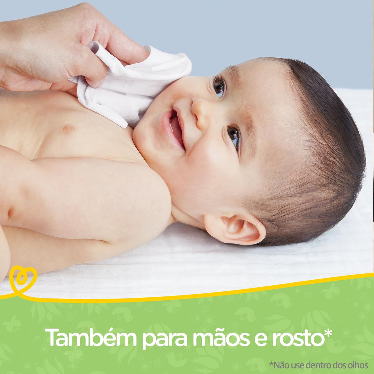 Encontraproduto.com.br - Toalhinhas Umedecidas Pampers Aroma de Aloe Vera 48 Unidades