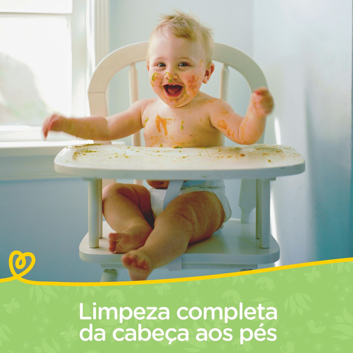 Encontraproduto.com.br - Toalhinhas Umedecidas Pampers Aroma de Aloe Vera 48 Unidades