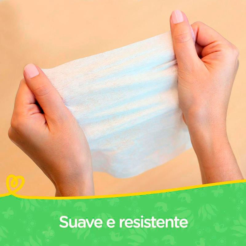 Encontraproduto.com.br - Kit de Toalhinhas Umedecidas Pampers Aroma de Aloe Vera 4 Pacotes 48 Unidades