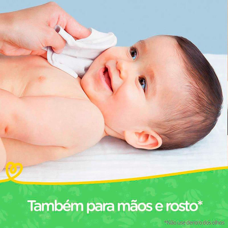 Encontraproduto.com.br - Kit de Toalhinhas Umedecidas Pampers Aroma de Aloe Vera 4 Pacotes 48 Unidades