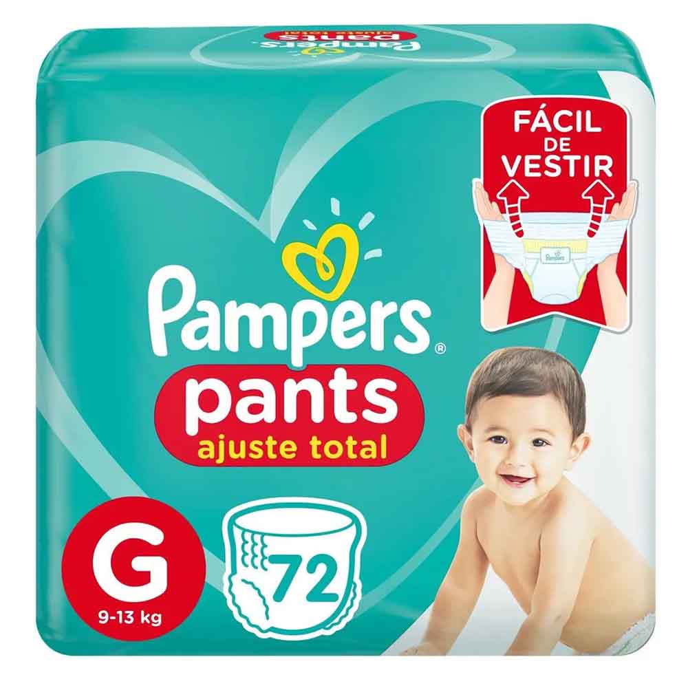 Encontraproduto.com.br - Fralda Pampers Pants Top G com 72un