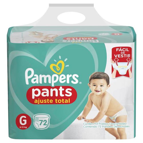 Encontraproduto.com.br - Fralda Pampers Pants Top G com 72un