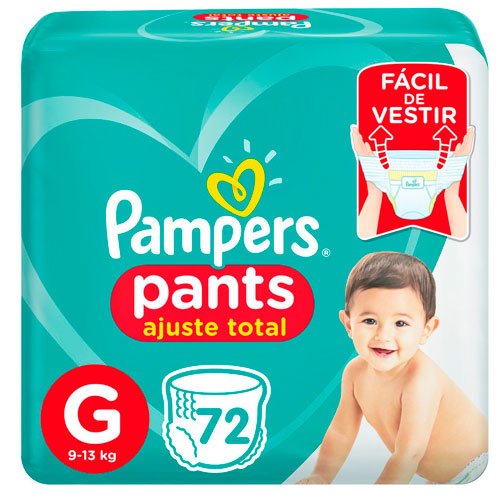 Encontraproduto.com.br - Fralda Pampers Pants Top G com 72un