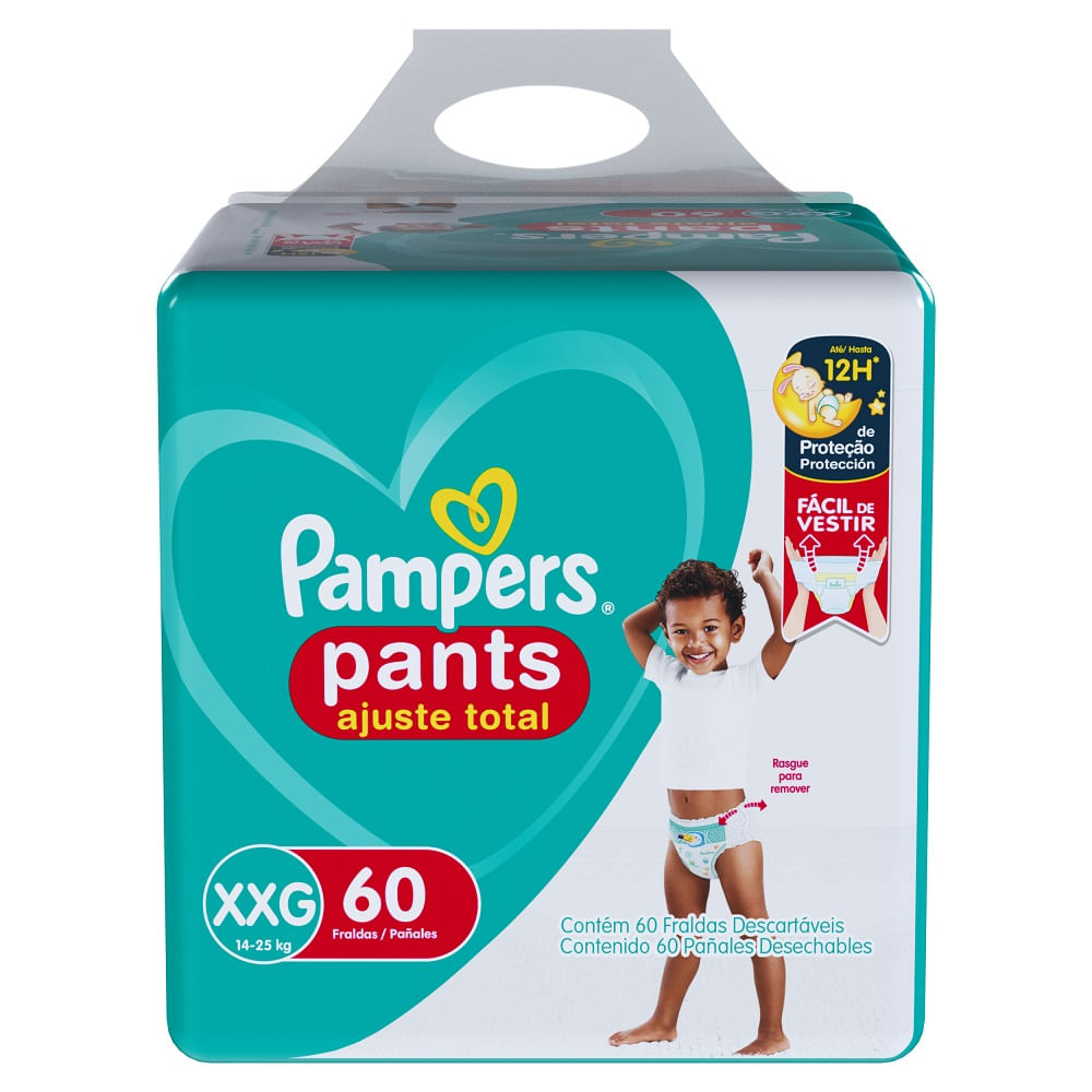 Encontraproduto.com.br - Fralda Pampers Pants Top XXg com 60un