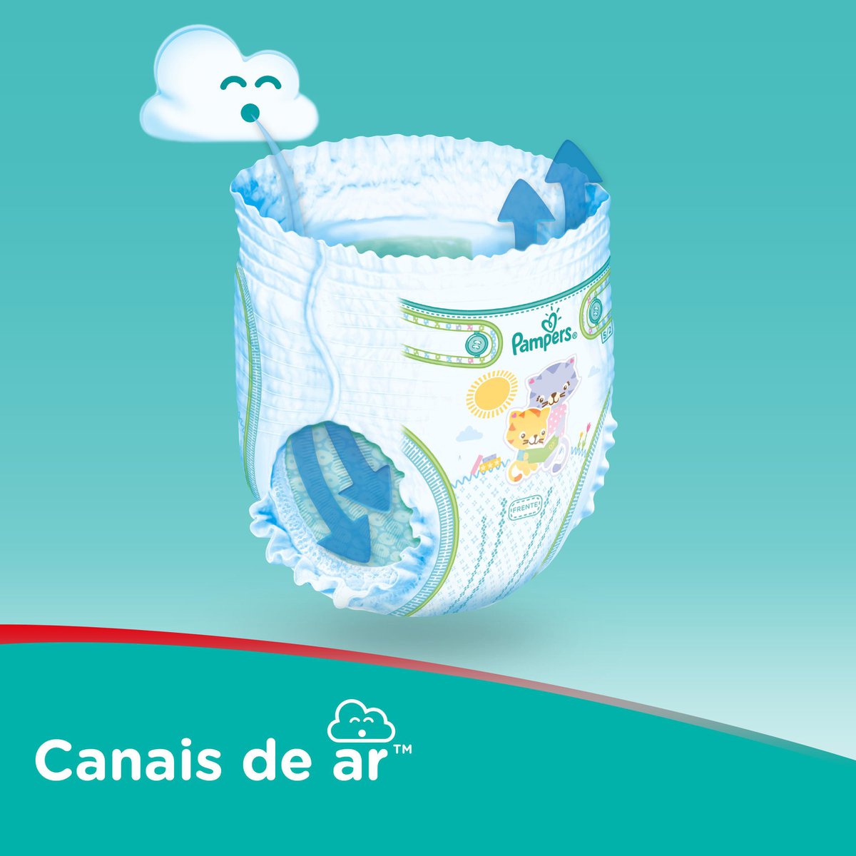 Encontraproduto.com.br - Fralda Pampers Pants Top XXg com 60un