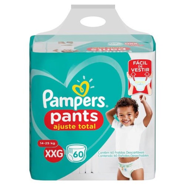 Encontraproduto.com.br - Fralda Pampers Pants Top XXg com 60un