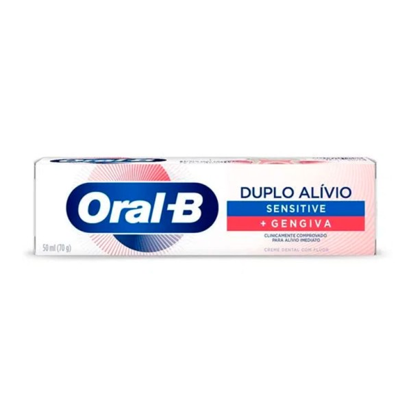 Encontraproduto.com.br - Pasta de Dente Oral-B Duplo Alívio 70g