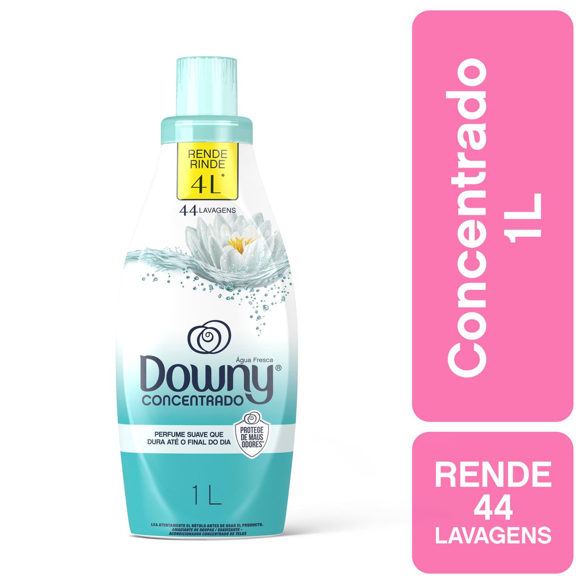 Encontraproduto.com.br - Amaciante de Roupa Concentrado Água Fresca Downy Frasco 1l