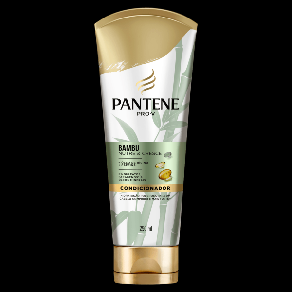 Condicionador Óleo de Rícino e Cafeína Pantene Pro-V Bambu Nutre & Cresce Bisnaga 250ml