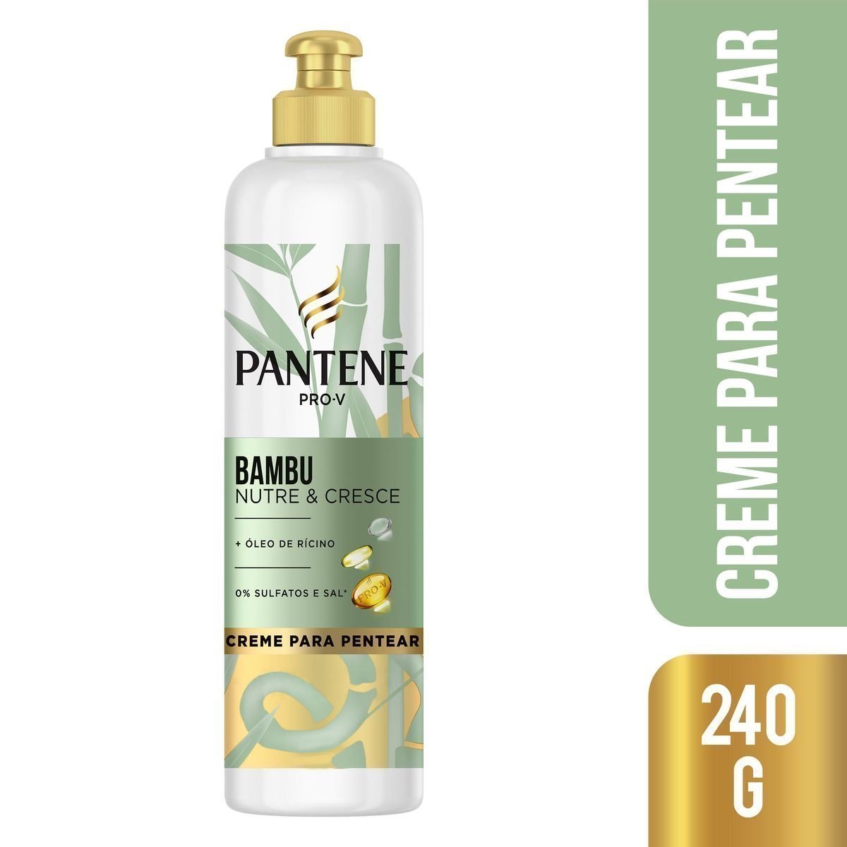 Encontraproduto.com.br - Creme de Pentear Bambu Nutre & Cresce Pantene -240g
