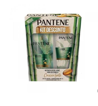 Encontraproduto.com.br - Kit Pantene Bambu Shampoo 400ml + Condicionador 175ml