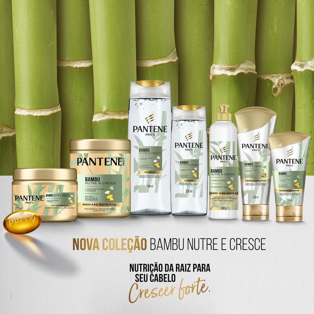 Encontraproduto.com.br - Kit Pantene Bambu Shampoo 400ml + Condicionador 175ml