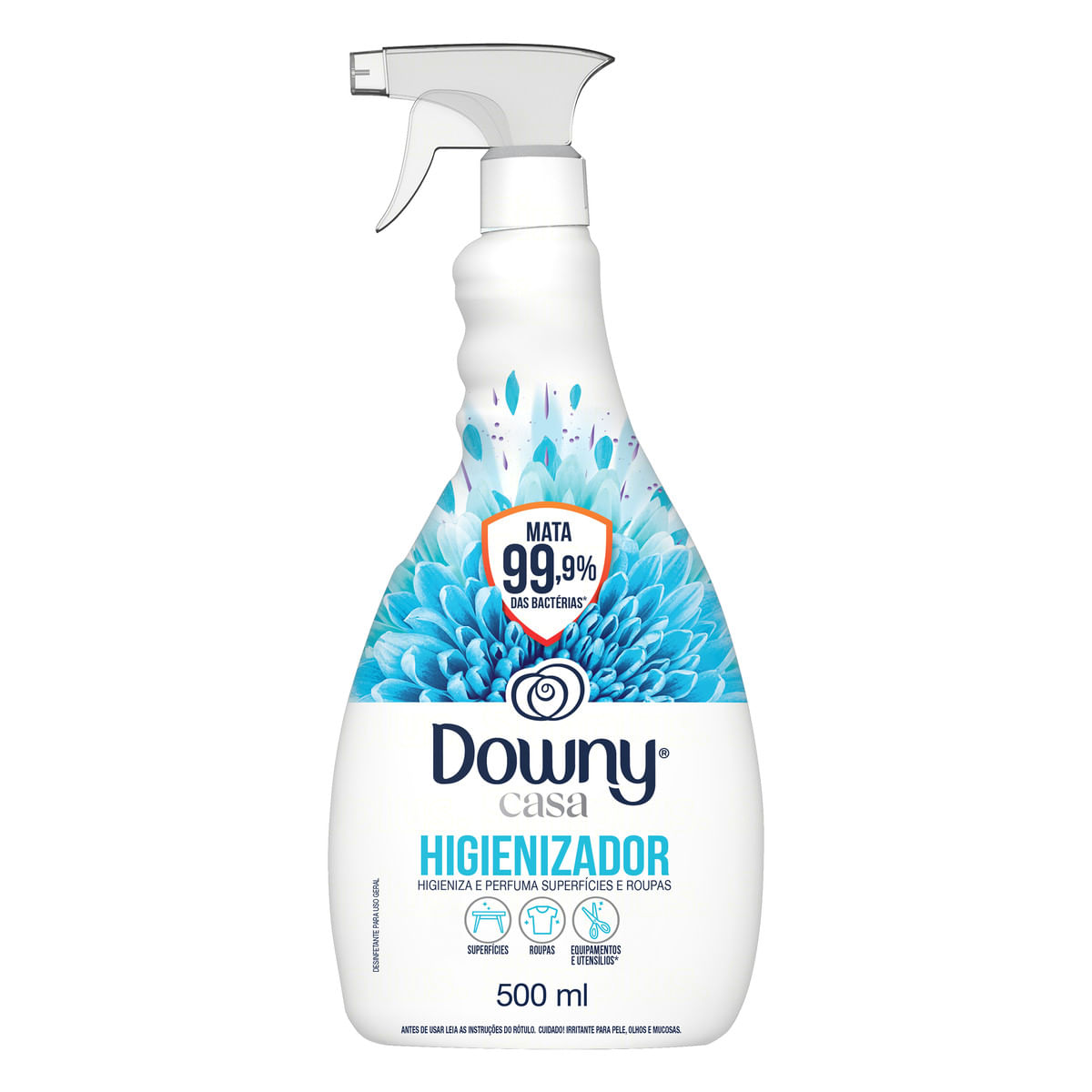 Desinfetante Higienizador para Uso Geral Casa Downy Frasco 500ml